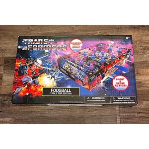 Transformers Table Top Foosball Complete Game Set Robots Theme Ages 5+